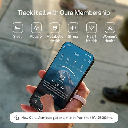 Oura Ring 4 Ceramic - Petal - Size 8 - Size Before You Buy