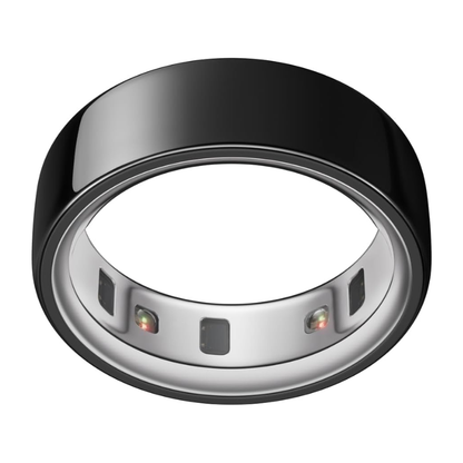 Oura Ring 4 - Brushed Silver - Size 8 - Size Before You Buy