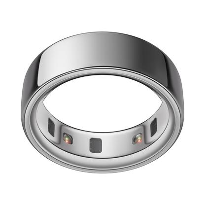 Oura Ring 4 - Brushed Silver - Size 8 - Size Before You Buy