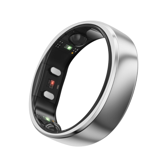 RingConn Gen 2, World’s First Smart Ring with Sleep Apnea Monitoring, No APP Subscription, 12-Day Battery Life, Stress/Heart Rate/Women's Health Tracker, Android & iOS Compatible (Black, Size 10)