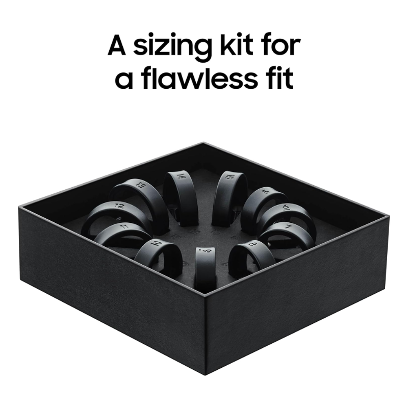 SAMSUNG Galaxy Ring, AI Smart Ring, Size First w/Sizing Kit, No App Subscription, Fitness Monitor, Sleep Tracker, Up to 7-Day Battery, Size 15, Titanium Silver [US Version, 1Yr Manufacturer Warranty]