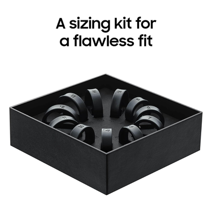 SAMSUNG Galaxy Ring, AI Smart Ring, Size First w/Sizing Kit, No App Subscription, Fitness Monitor, Sleep Tracker, Up to 7-Day Battery, Size 15, Titanium Silver [US Version, 1Yr Manufacturer Warranty]