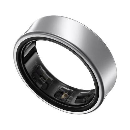 SAMSUNG Galaxy Ring, AI Smart Ring, Size First w/Sizing Kit, No App Subscription, Fitness Monitor, Sleep Tracker, Up to 7-Day Battery, Size 15, Titanium Silver [US Version, 1Yr Manufacturer Warranty]